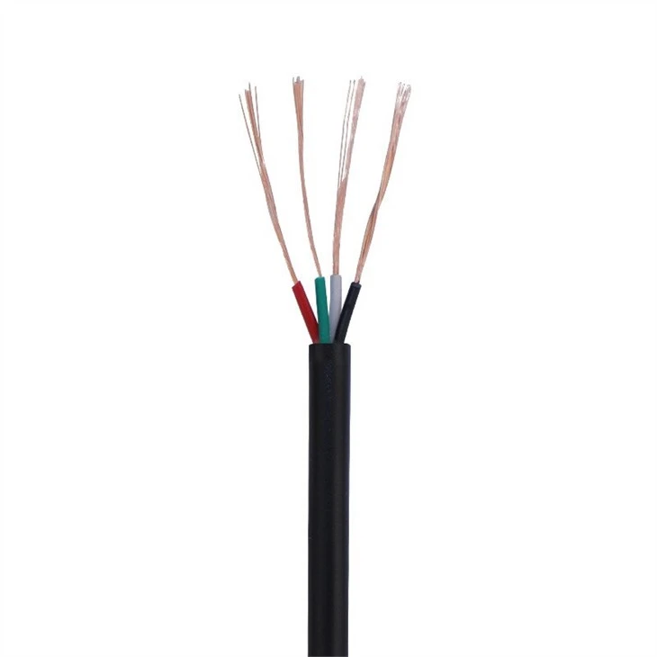 PVC Insulated Fire Alarm Wire Fire Resistance Al Foil Shield