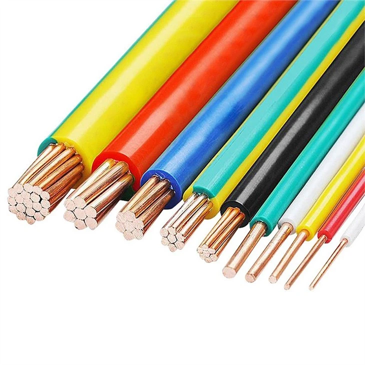Single Core Copper PVC House Wiring Electrical Cable And Building Wire